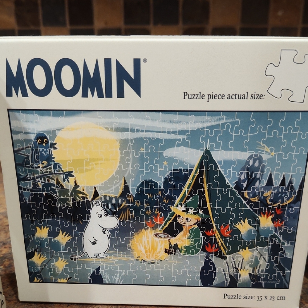 Moomin Puzzle,Camping,200 Pieces,New